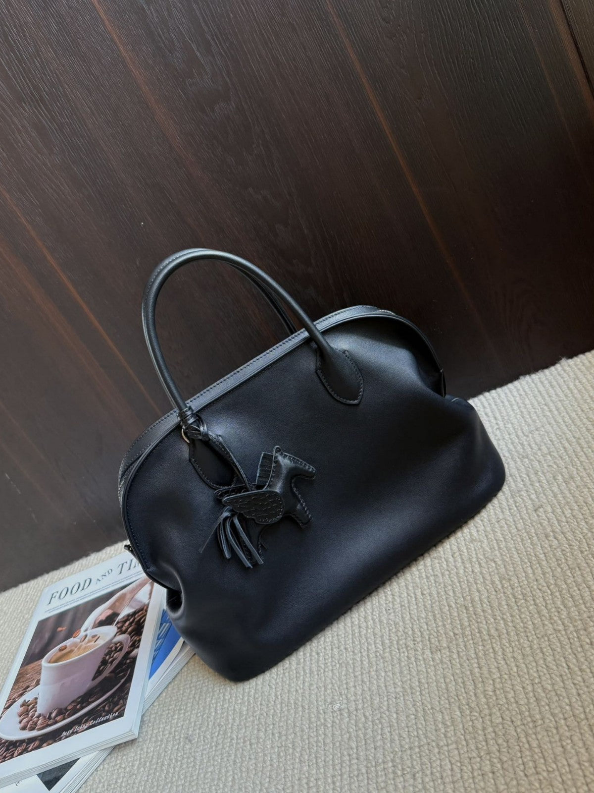 Premium Leather Women's Work Tote Crossbody