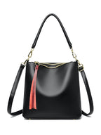 Genuine Leather Women's Shoulder Crossbody Handbag