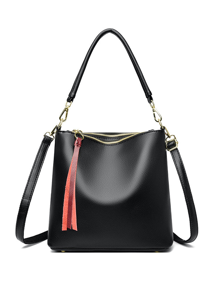 Genuine Leather Women's Shoulder Crossbody Handbag