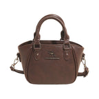 Fashion Soft Leather Boston Shoulder Bag