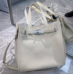 Premium Leather Tote Handbag Shoulder Crossbody