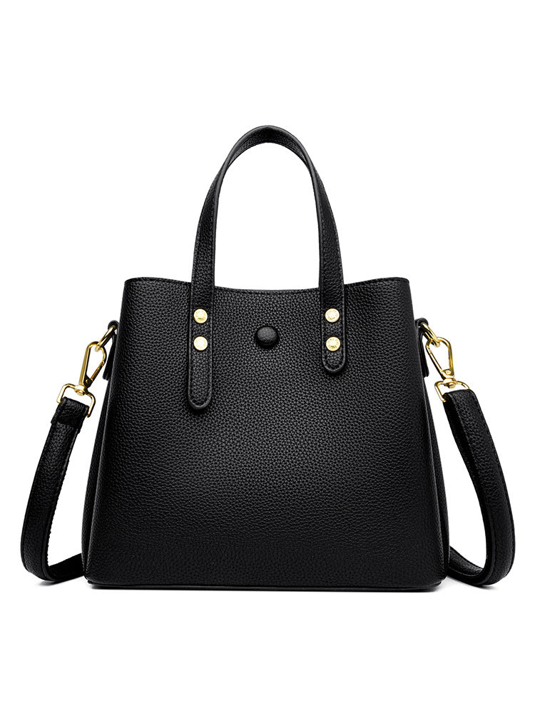 Women's Genuine Leather Handbag Shoulder Tote