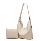 Elegant Soft Faux Leather Shoulder Bag Set