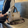 Premium Leather Women's Tote Shoulder Crossbody Handbag