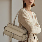 Premium Leather Business Tote Shoulder Bag