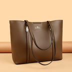 Women's Genuine Leather Shoulder Tote Bag