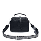 Women's Faux Leather Wide Strap Handbag