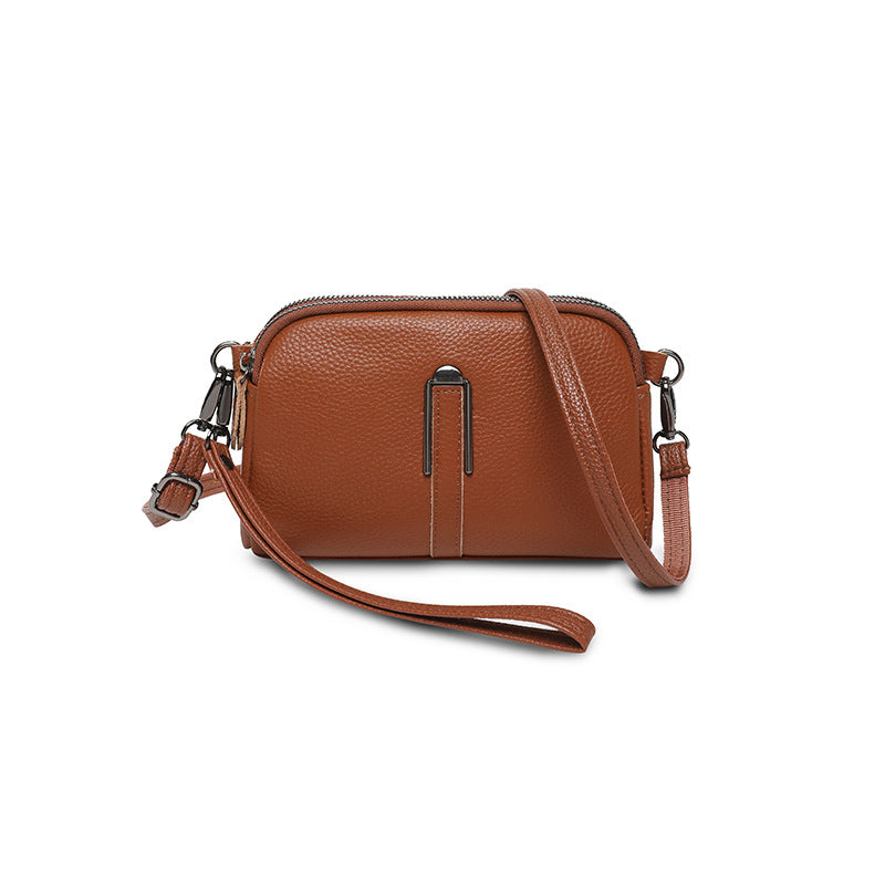 Genuine Leather Crossbody Phone Wallet Bag