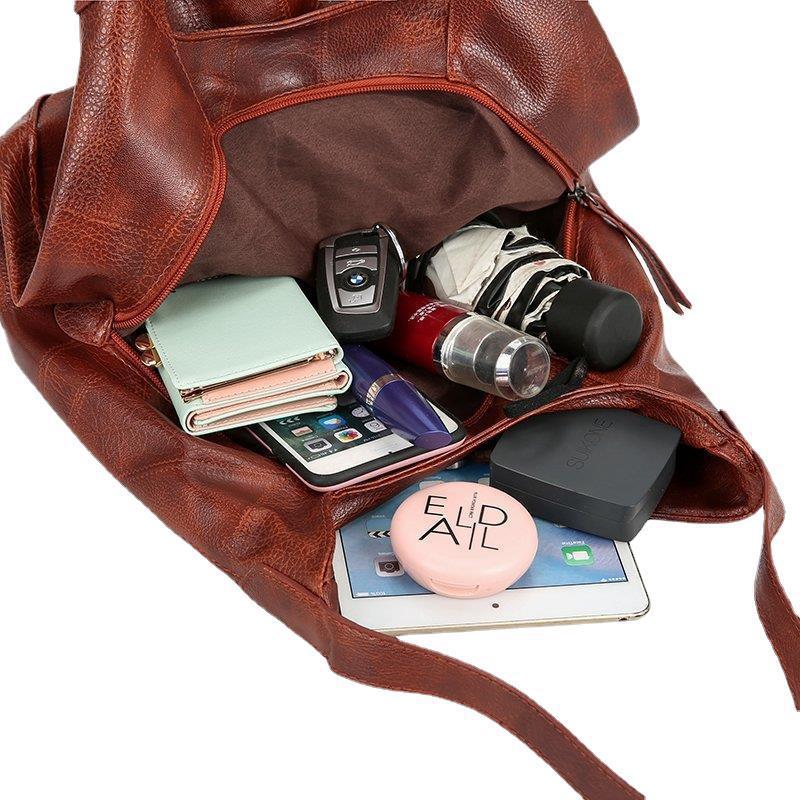 Soft Leather Women's Shoulder Crossbody Handbag