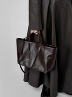 Women's Genuine Leather Shoulder Tote Bag