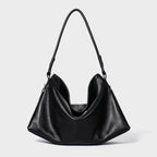 Premium Leather Slouchy Commuter Tote