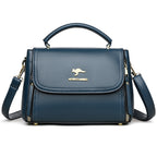 Soft Leather Crossbody Shoulder Handbag for Women