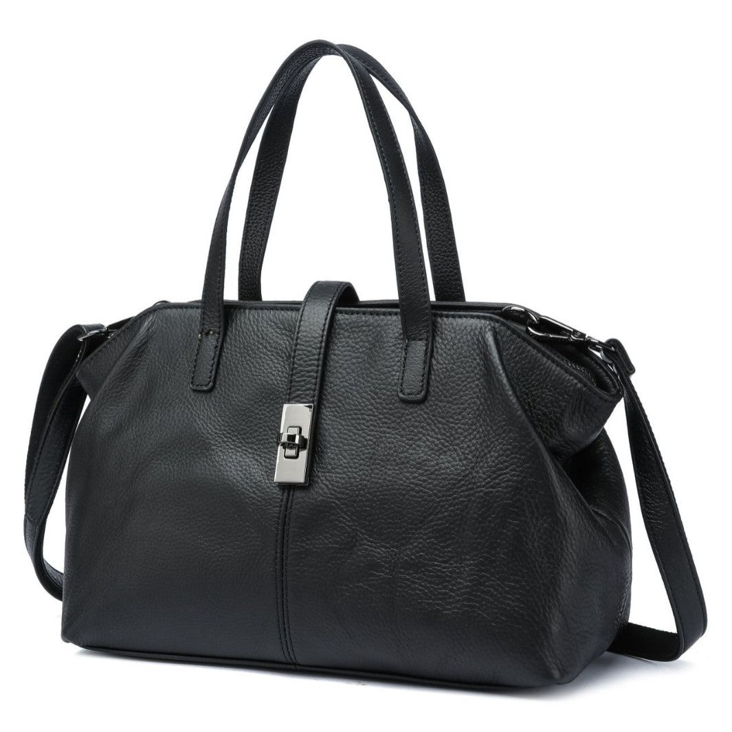 Genuine Leather Women's Shoulder Crossbody Tote