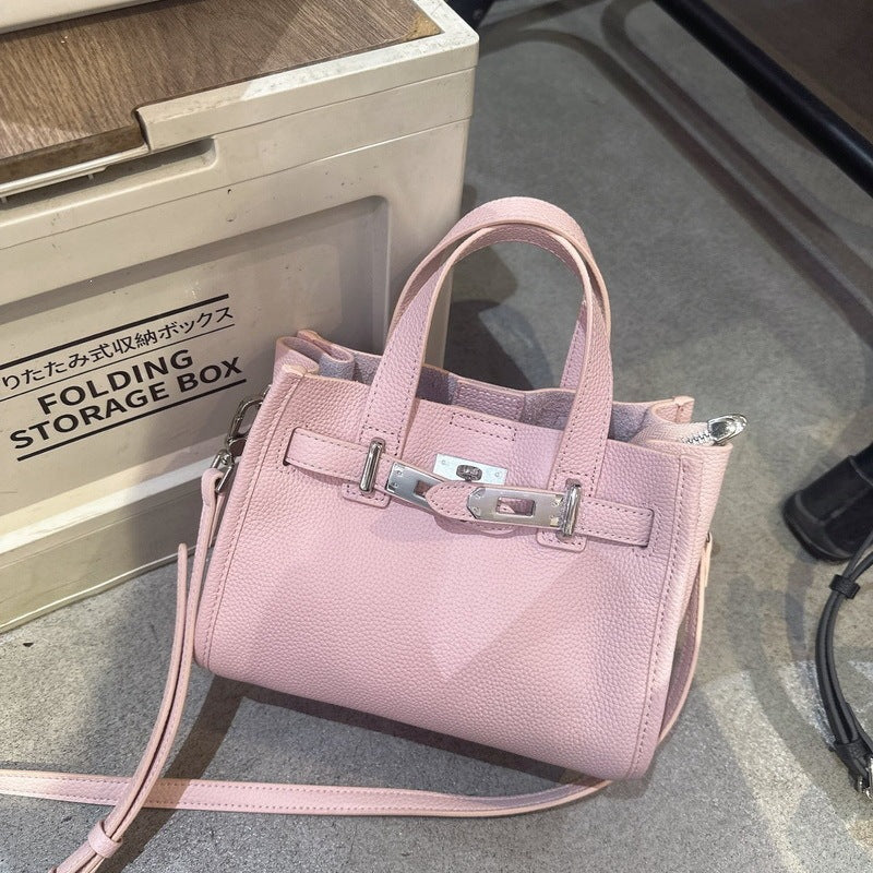 Premium Leather Tote Handbag Shoulder Crossbody