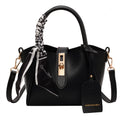 Women's Faux Leather Bucket Shoulder Bag