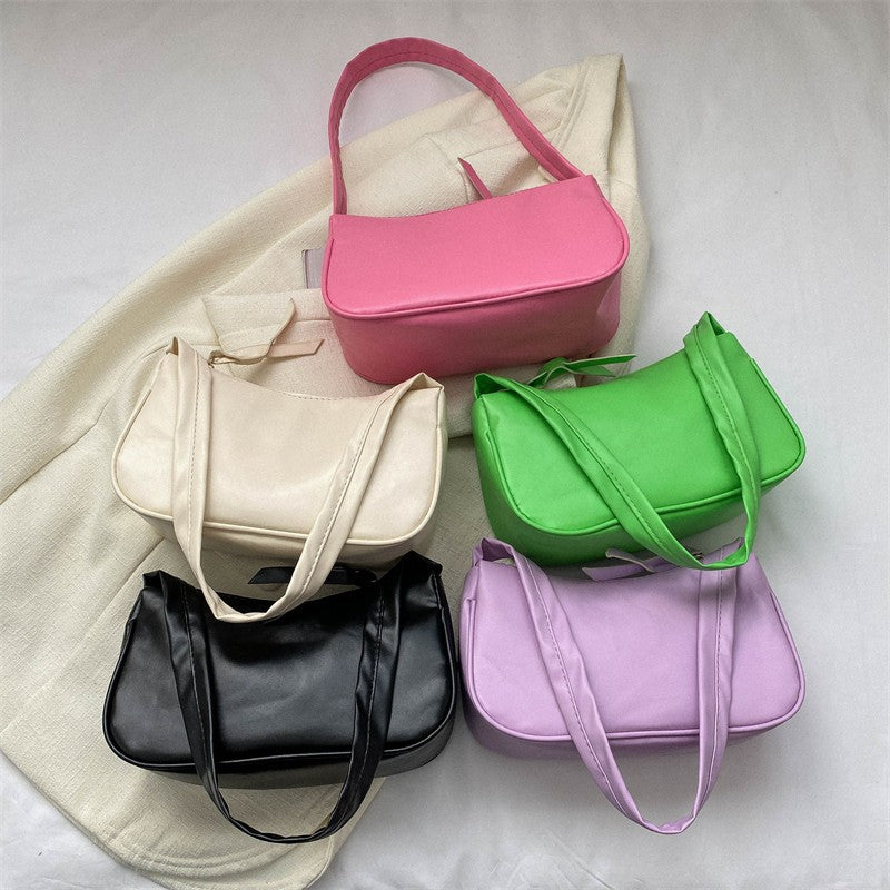 Women's Soft Leather Shoulder Handbag