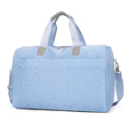 Women's Embroidered Floral Travel Duffel Bag