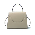 Genuine Leather Top Handle Crossbody Shoulder Bag