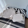 Premium Leather Women's Work Tote Crossbody
