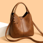 Soft Leather Women's Tote Shoulder Bag
