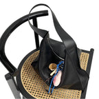 Genuine Leather Hobo Shoulder Bag Women