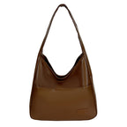 Soft Faux Leather Large Capacity Shoulder Bag