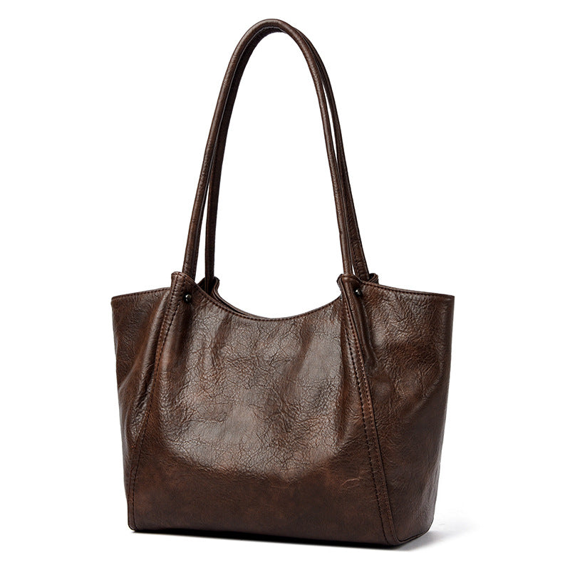 Soft Material Large Capacity Shoulder Tote Bag