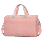 Women's Embroidered Floral Travel Duffel Bag