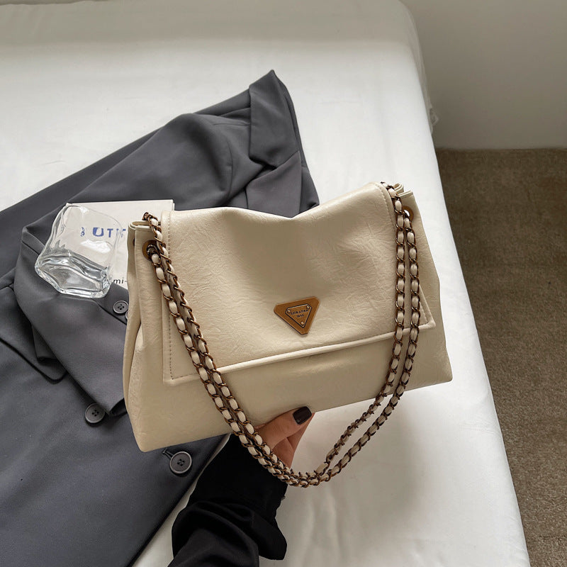 Women's Vintage Soft Chain Shoulder Bag