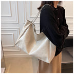 Soft Large Capacity Tote Shoulder Bag