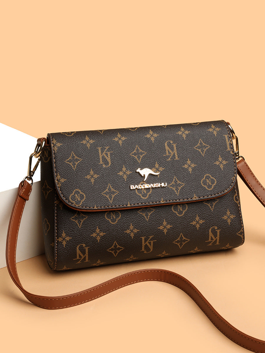 Soft Material Versatile Women's Crossbody Shoulder Bag