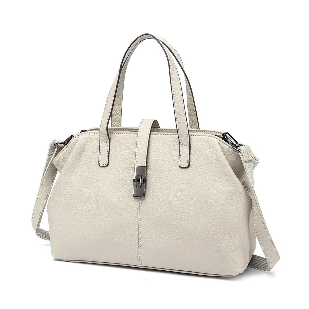 Genuine Leather Women's Shoulder Crossbody Tote