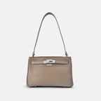 Premium Genuine Leather Kelly Shoulder Bag