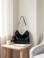 Chic Quilted Vegan Leather Shoulder Bag