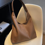 Women's Large Capacity Soft Shoulder Tote Bag