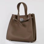 Premium Leather Tote Handbag Shoulder Crossbody