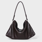 Premium Leather Slouchy Commuter Tote