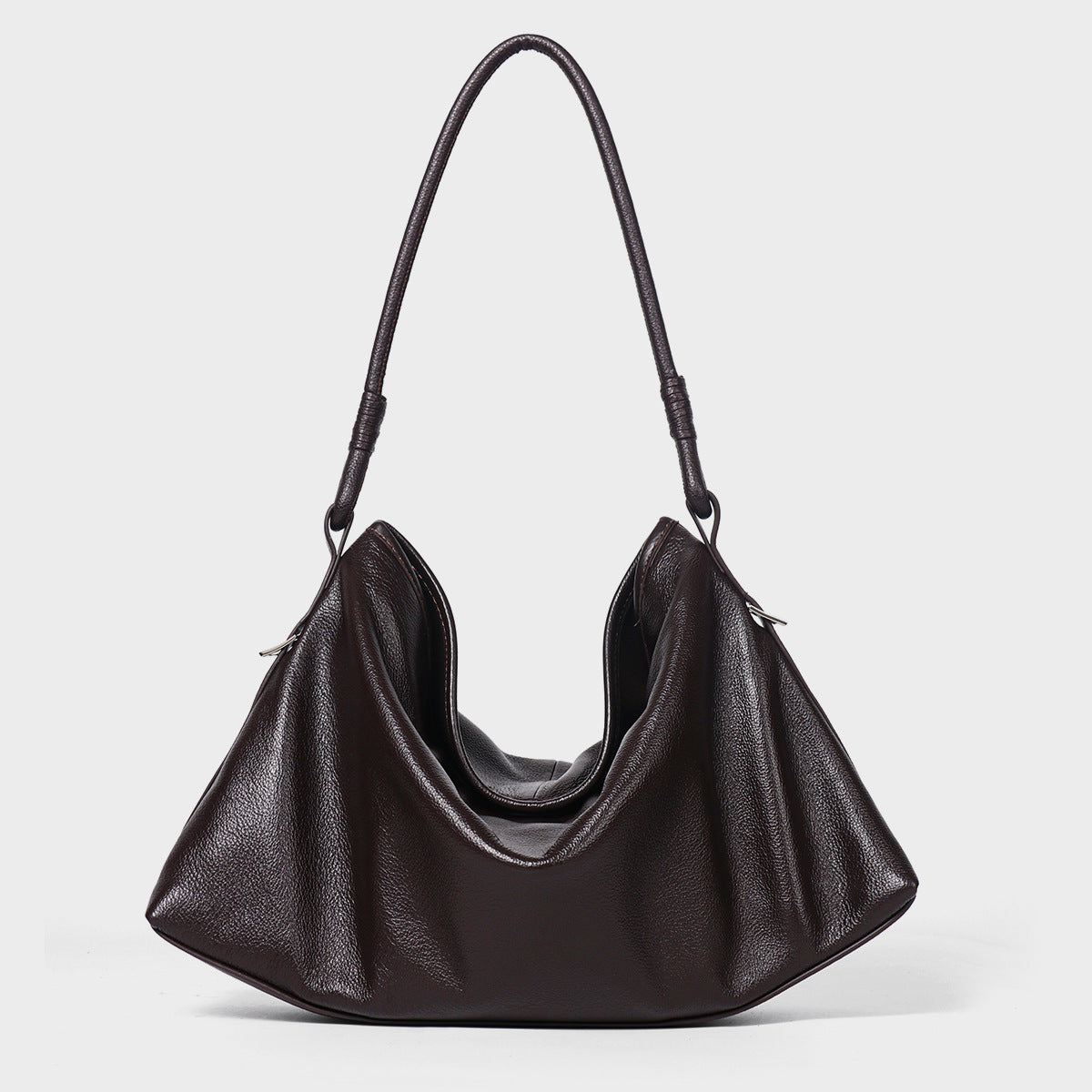 Premium Leather Slouchy Commuter Tote