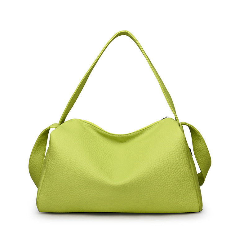 Soft Leather Large Capacity Shoulder Crossbody Bag