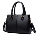 Women's Soft Leather Commuter Shoulder Tote Bag