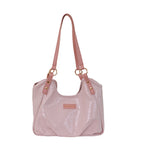 Elegant Faux Leather Women's Shoulder Tote Bag