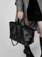 Women's Genuine Leather Shoulder Tote Bag