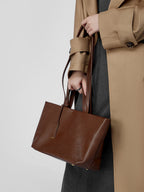 Women's Genuine Leather Shoulder Tote Bag