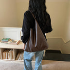 Soft Texture Women's Shoulder Tote Bag