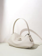 Premium Leather Shoulder Handbag Versatile Fashion