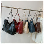 Soft Large Capacity Tote Shoulder Bag