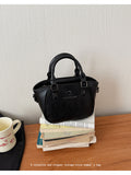 Fashion Soft Leather Boston Shoulder Bag
