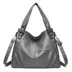 Women's Soft Leather Tote Shoulder Bag