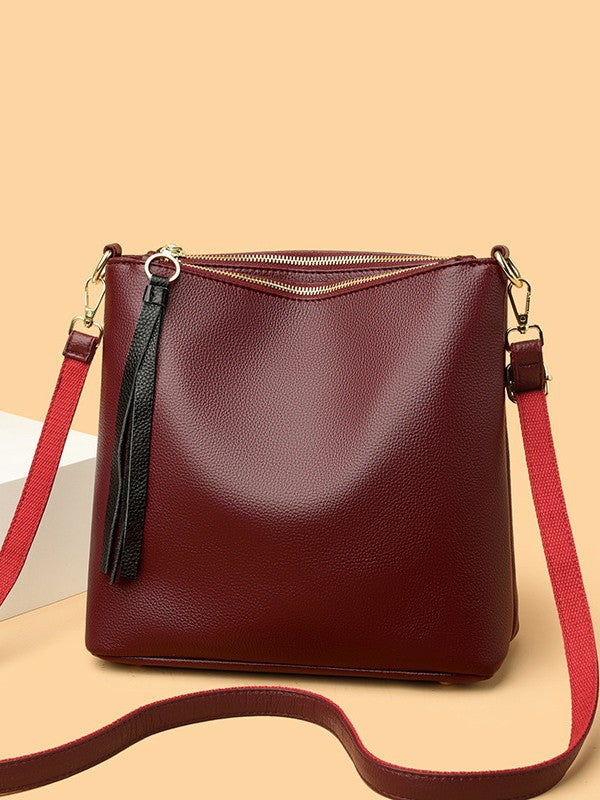 Genuine Leather Women's Shoulder Crossbody Handbag