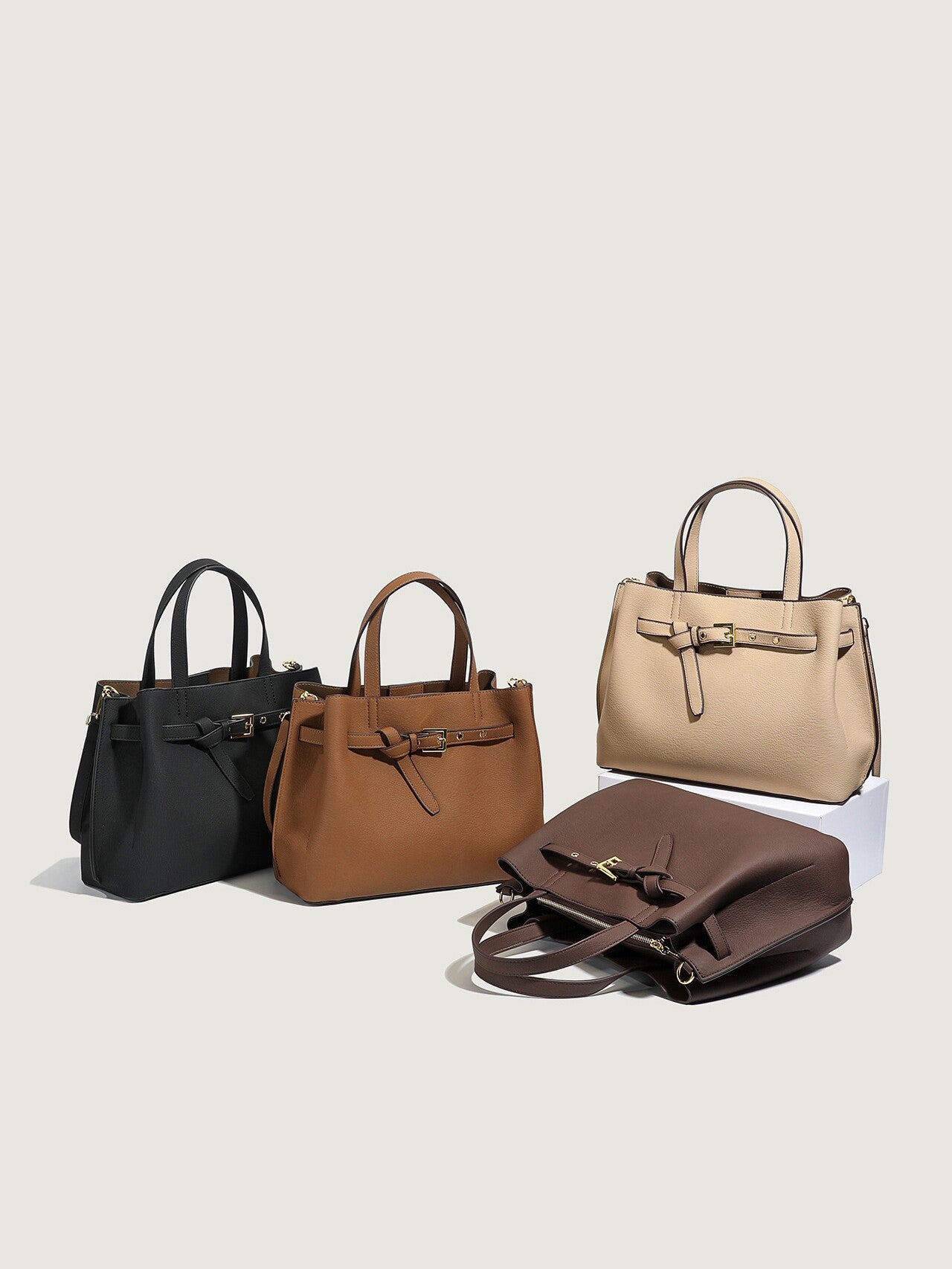Women's Soft Leather Commuter Handbag